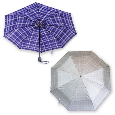 908MB/A/3025 - 21.5 Inches Metal Manual Open 3 Fold Umbrella